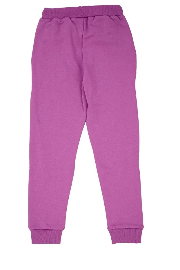 Детские спортивные штаны для девочек с принтом United Colors Of Benetton, Purple Violet Purple Lilac — фото 3