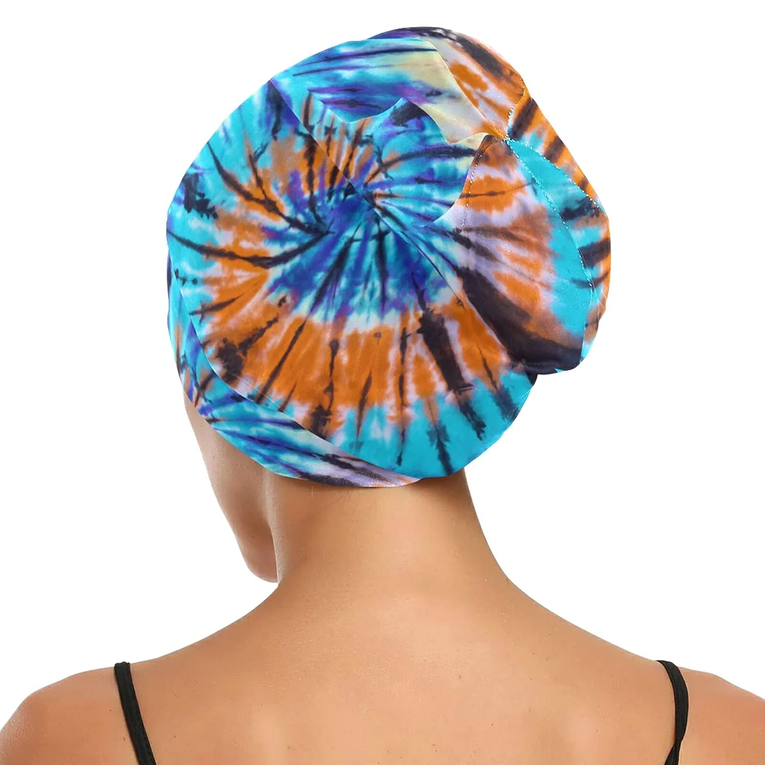 Шапочка для душа Tie Dye, PUXUQU, 31x25.5 см — фото 3