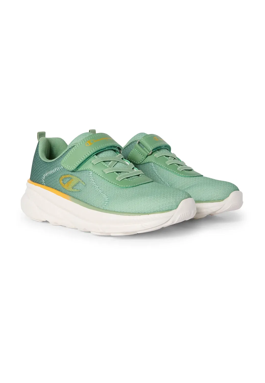 Тренеры Champion, Dark Green And Light Green — фото 2