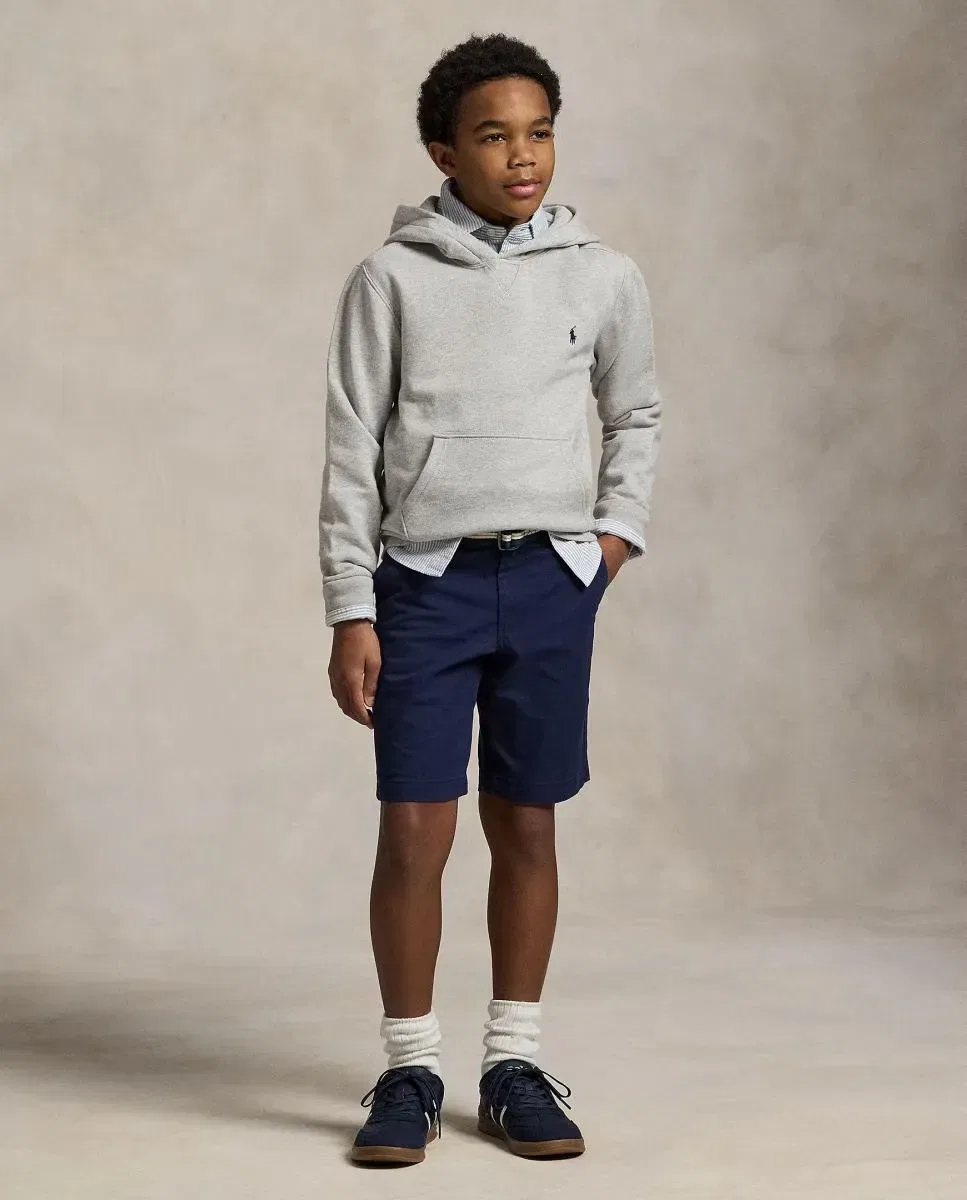 Детская худи с капюшоном Polo Ralph Lauren, Gris Claro