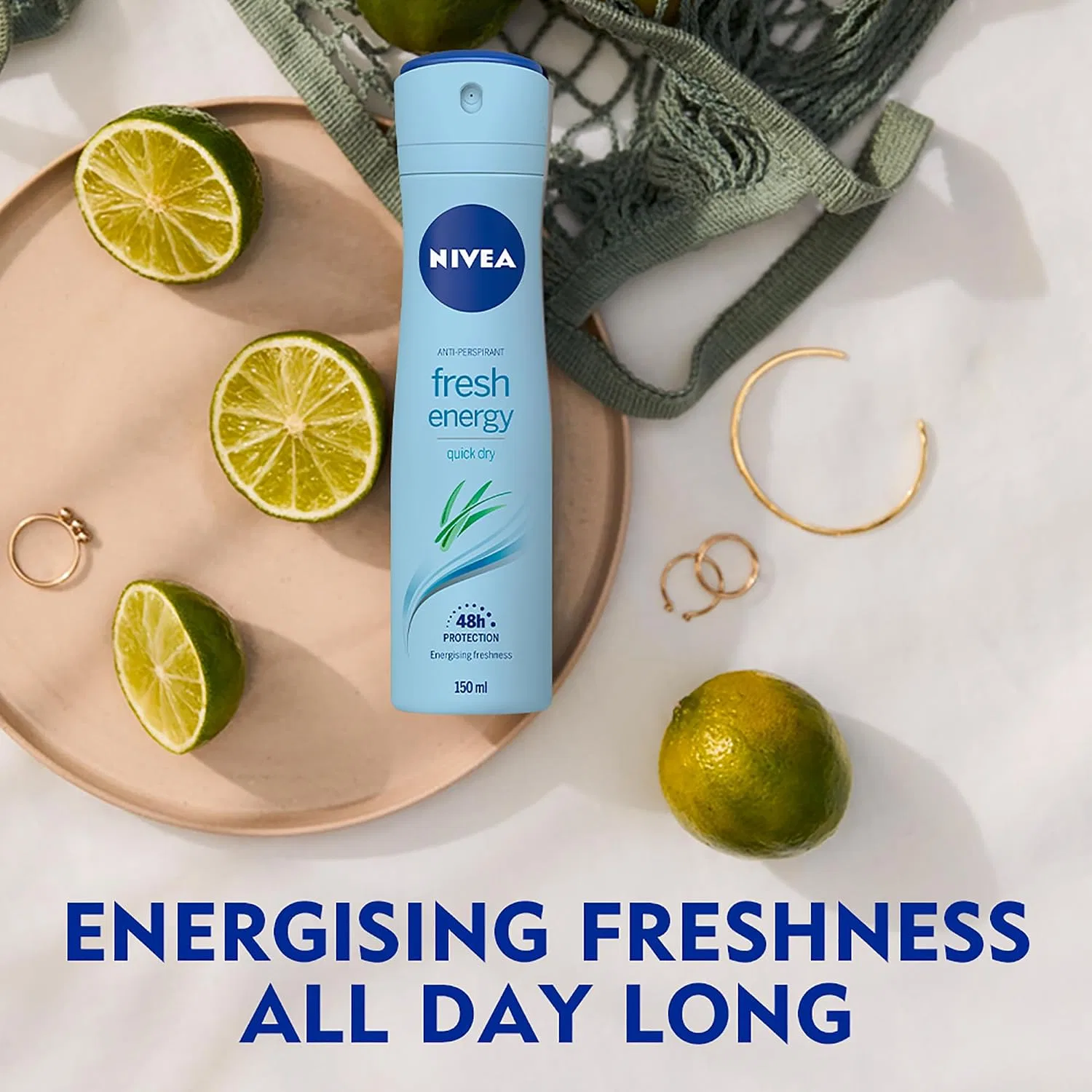 Антиперспирант Nivea Energy Fresh 150 мл, набор 4 шт — фото 3