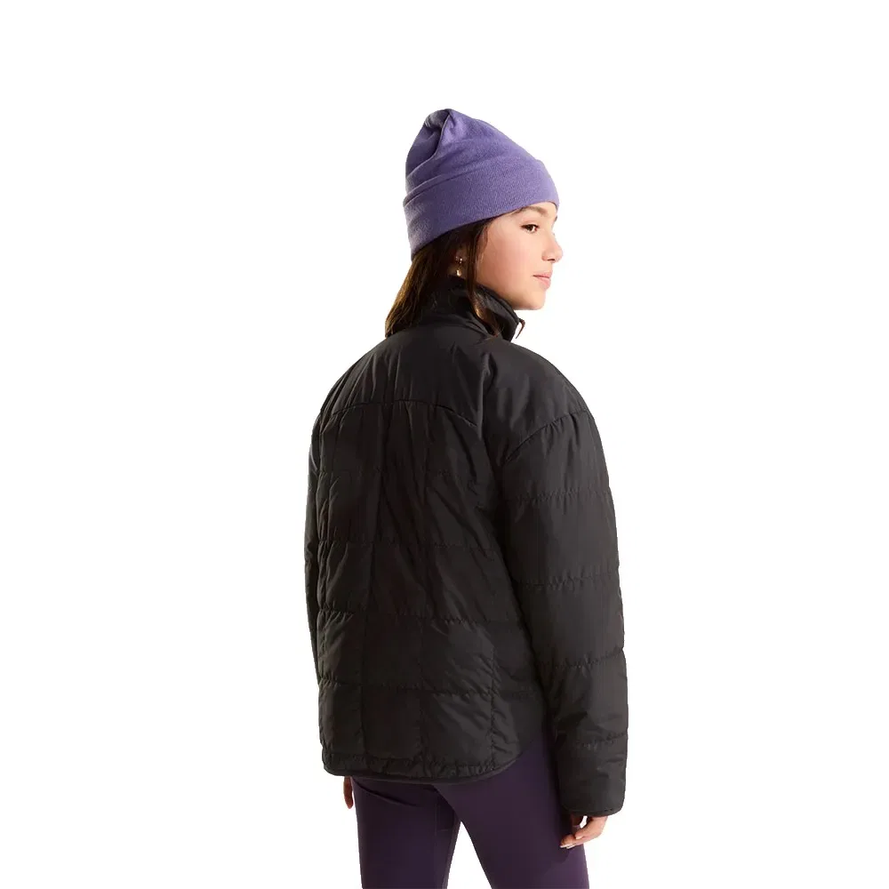 Детская куртка для девочек с утеплителем Reversible Shasta The north face, Black — фото 2
