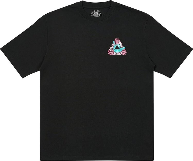 

Футболка Palace Tri-Zooted Shakka T-Shirt 'Black', черный