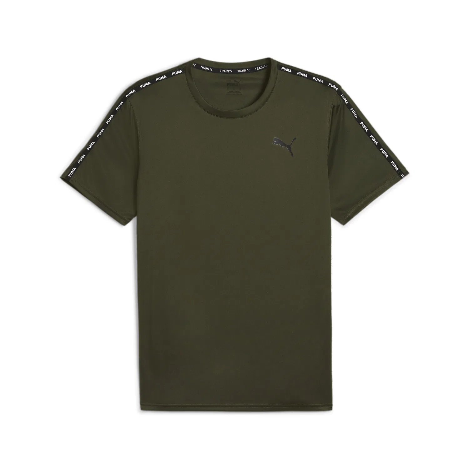 Детская футболка тренировочная PUMA, Dark Olive — фото 4