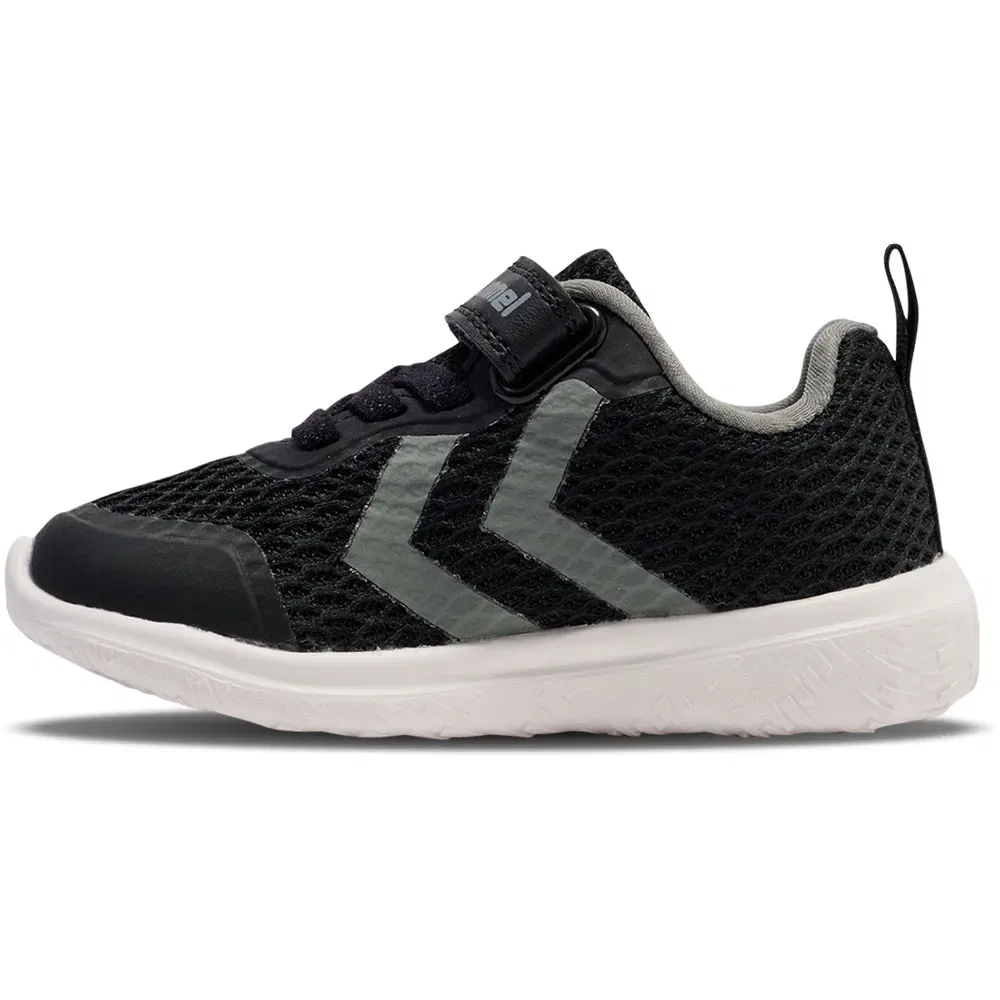 Детские кроссовки для девочек из переработанных материалов Actus ML Recycled Hummel, Black — фото 3