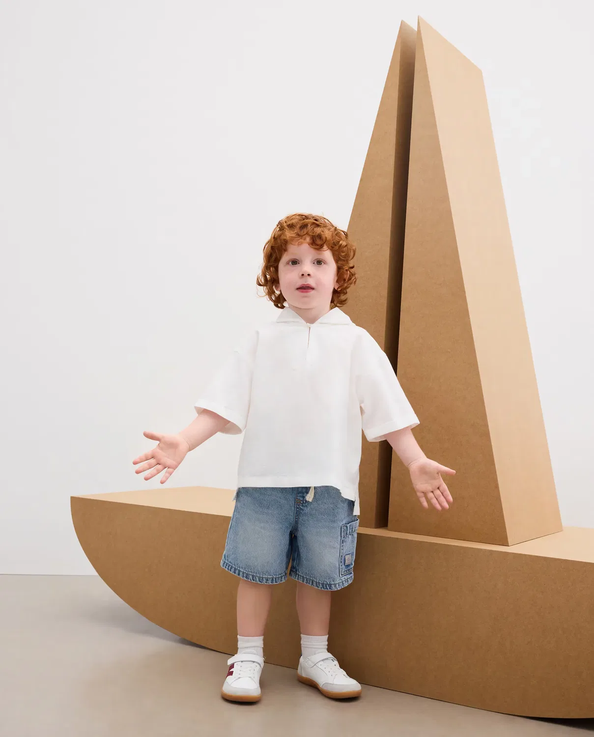 Детские шорты-бермуды для мальчиков джинсовые Kids El Corte Inglés, Cerúleo
