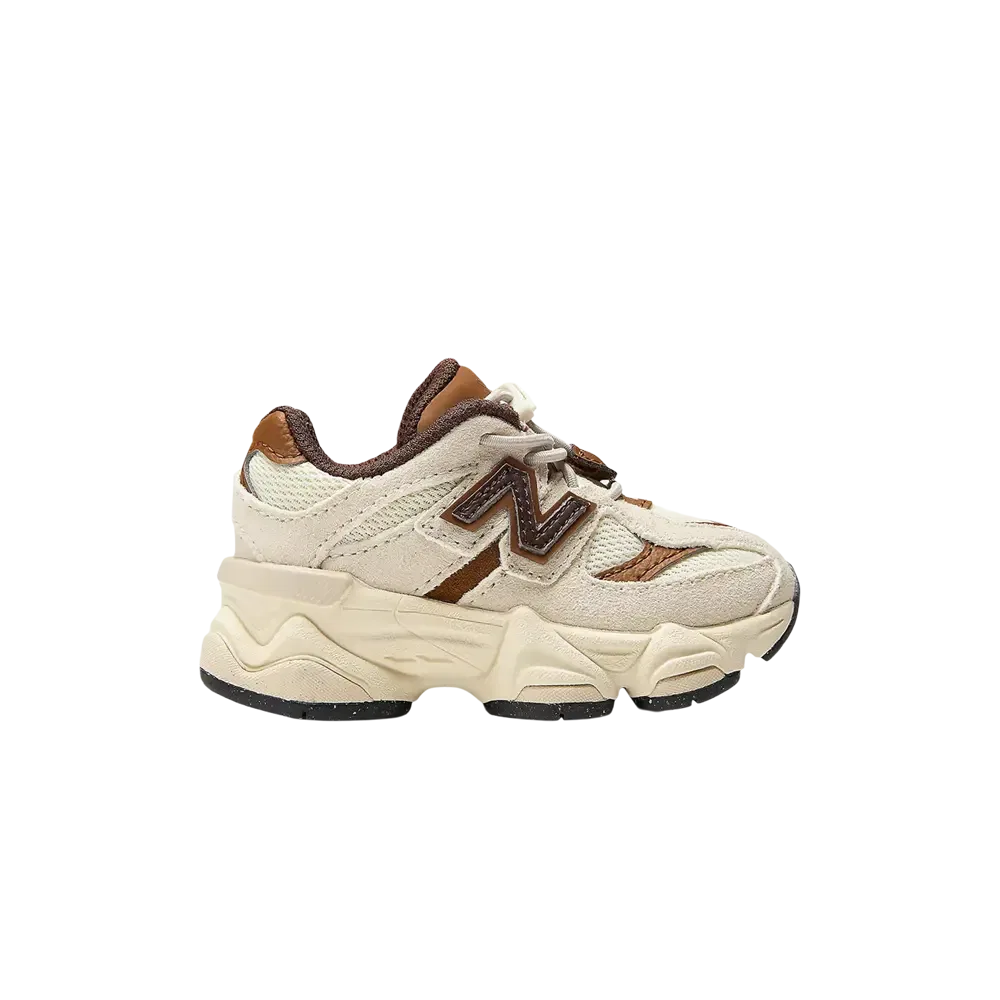 Детские кроссовки New Balance 9060 Bungee, кремовый