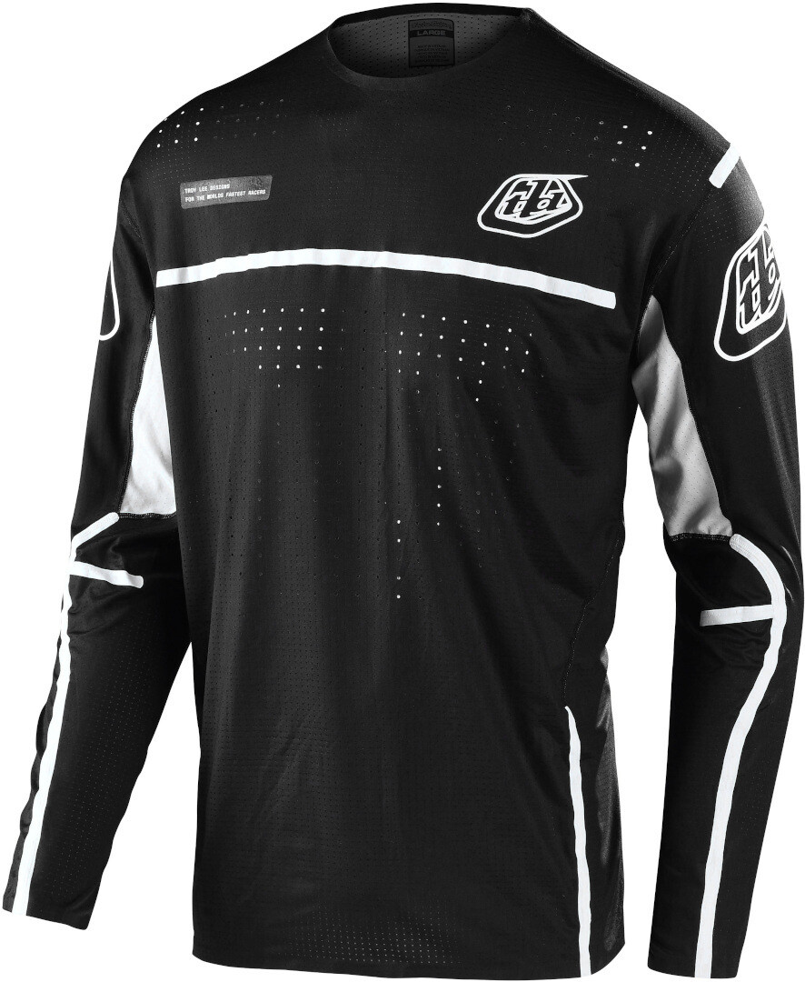 

Джерси Troy Lee Designs Sprint Ultra Lines для велосипеда, черно-белые