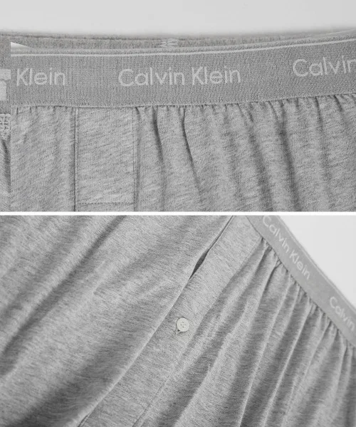 Мужские классические трусы-боксеры Calvin Klein Cotton Classic Fit, Light Blue — фото 2