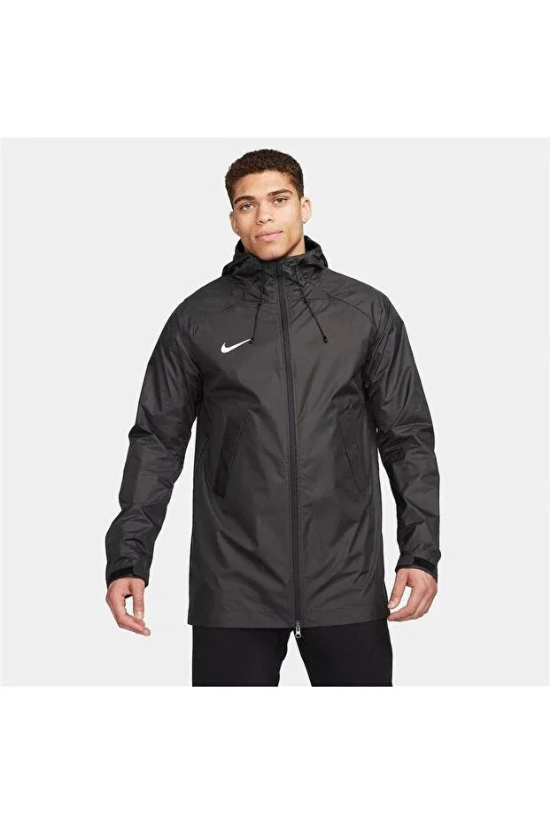 Мужское пальто с капюшоном Nike, Black