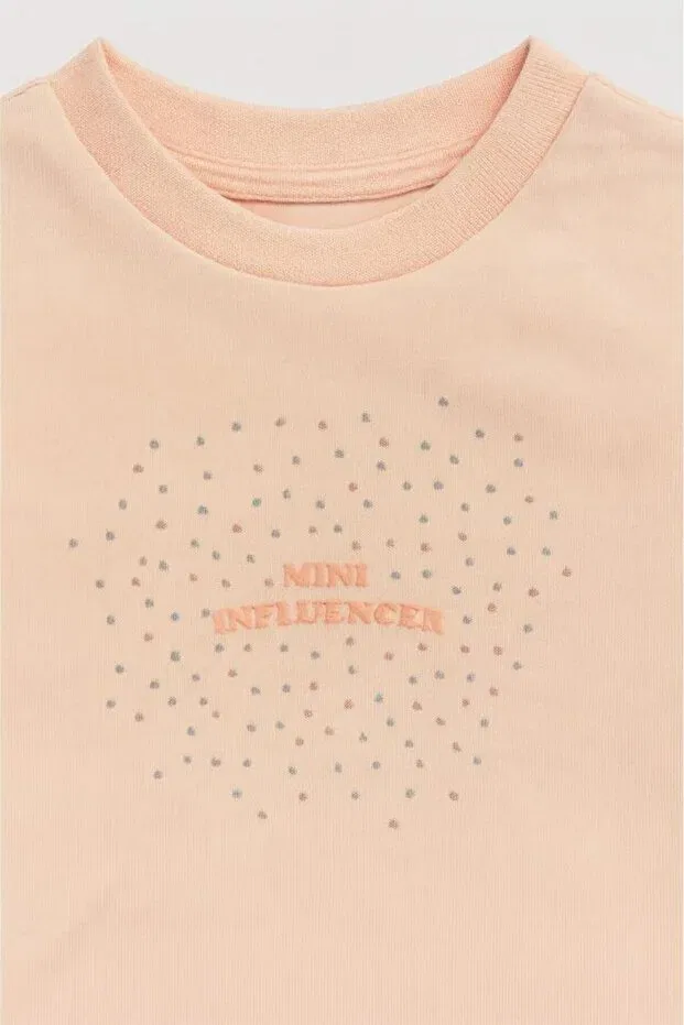 Детская футболка для девочек с коротким рукавом Bg Store Baby Girl Pink Gb Baby, Pink