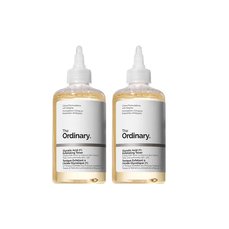 Тоник отшелушивающий с гликолевой кислотой 7%, 240 мл, The Ordinary, 2 шт
