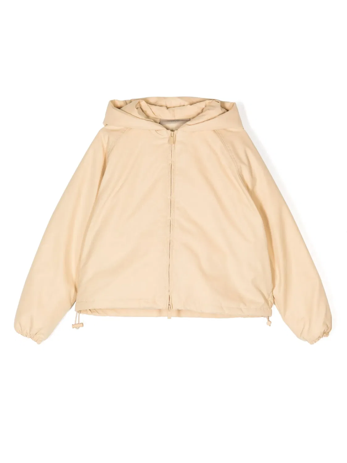 Fear Of God Толстовка с капюшоном пастельного желтого цвета с логотипом