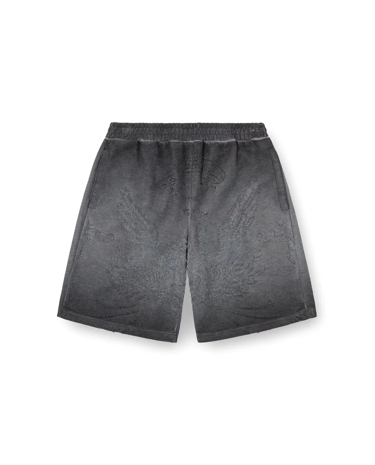 Мужские шорты с эффектом выцветания Diesel, Gris — фото 4