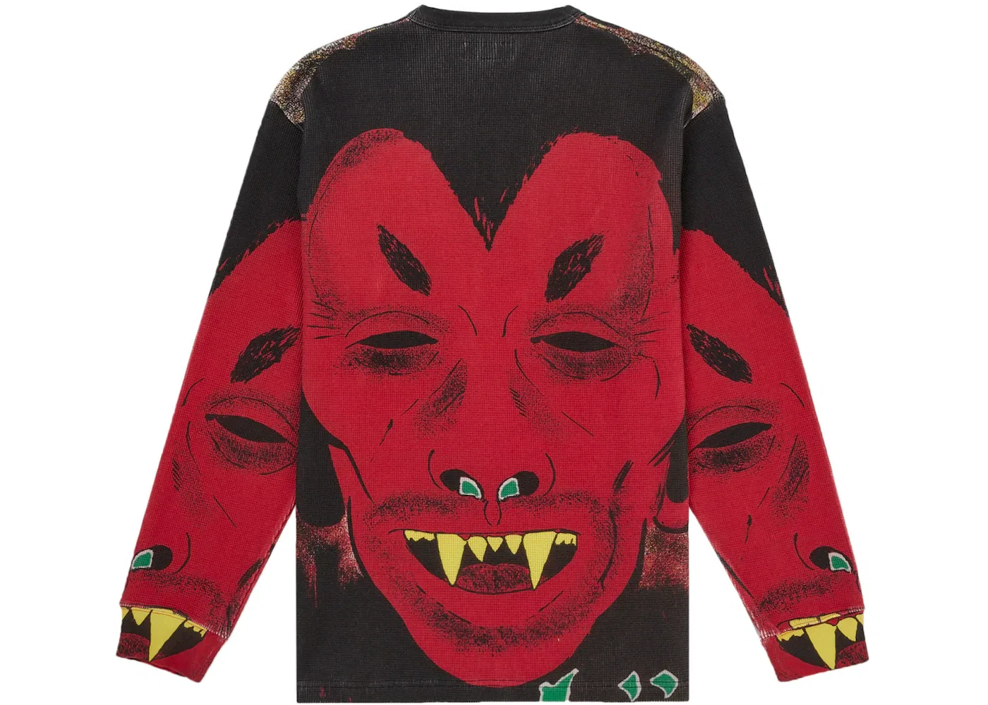 Мужской лонгслив-термо с принтом Mike Kelley Thermal Supreme, мультиколор — фото 2