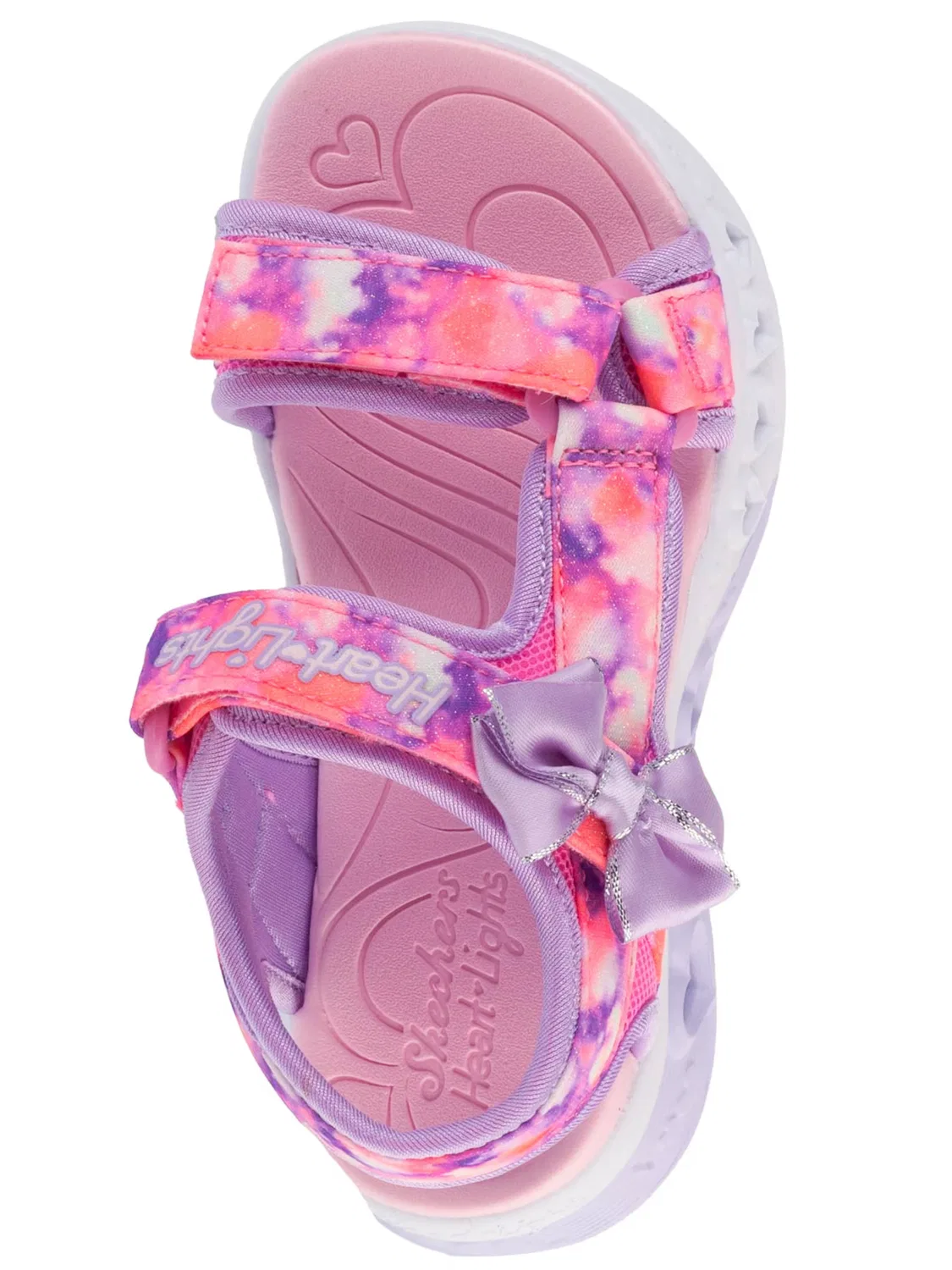 Сандалии Skechers розового цвета — фото 4