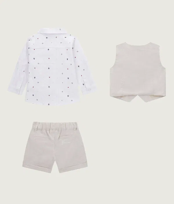 Детский комплект для мальчиков хлопковый Regular Fit Guess, мультиколор — фото 2