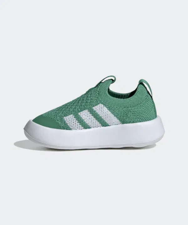 Кроссовки детские Bubble Comfy, Adidas Kids, зеленый — фото 2