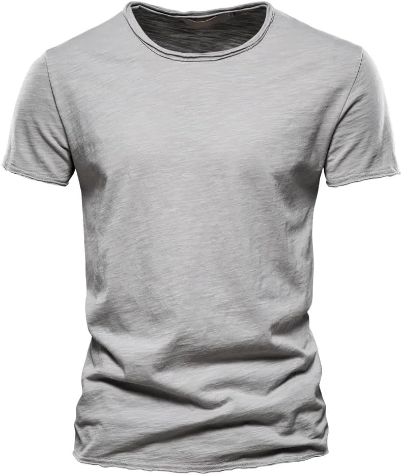 Мужская футболка с V-образным вырезом Lightweight, Light Grey — фото 2