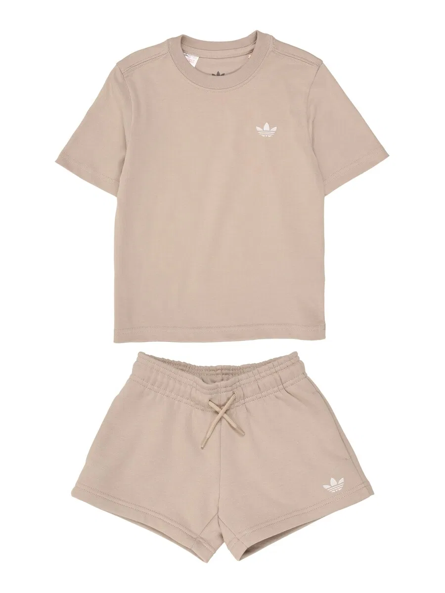 Спортивный костюм ADIDAS ORIGINALS бежевого цвета