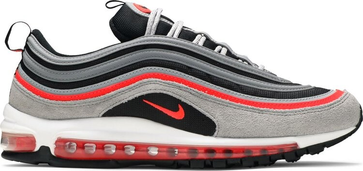 

Кроссовки Nike Air Max 97 'Wolf Grey Radiant Red', серый