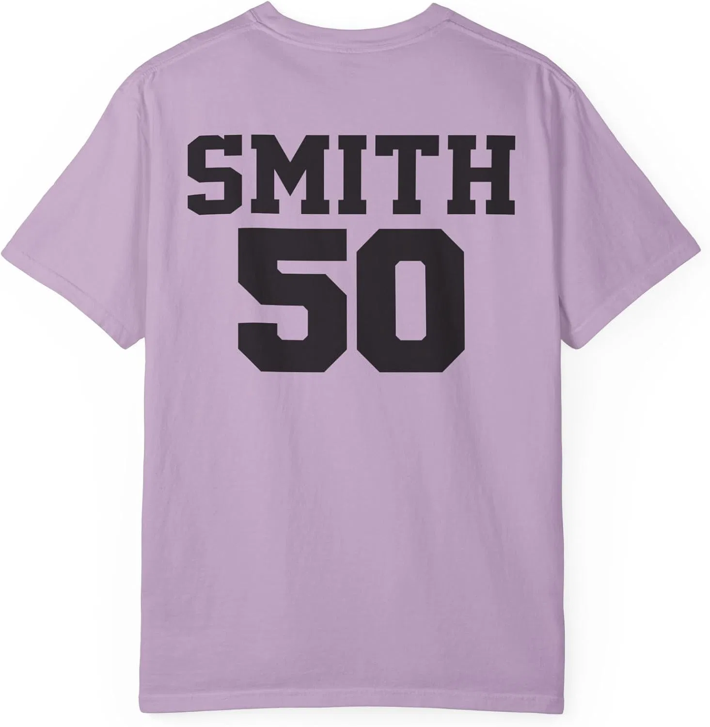 Футболка с принтом Softball Mama Comfort Colors, Orchid — фото 2
