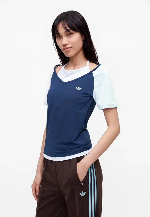 Футболка Adidas Originals, стальный — фото 4