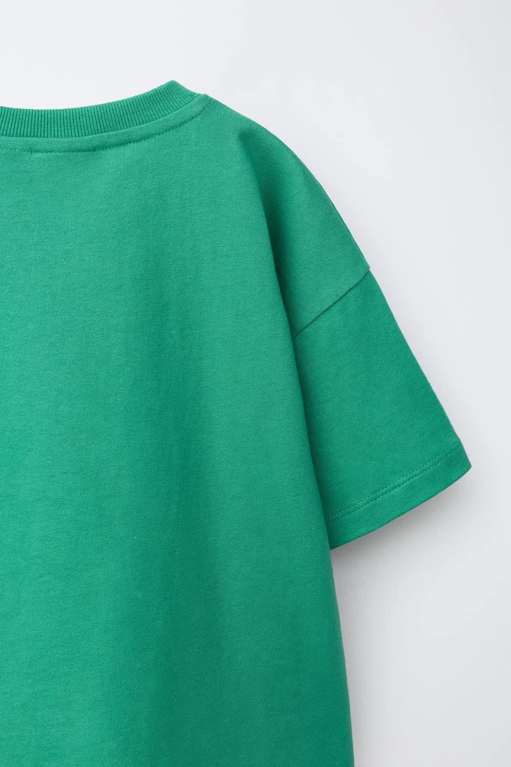 Футболка с вышивкой в виде парусника ZARA, Green — фото 3