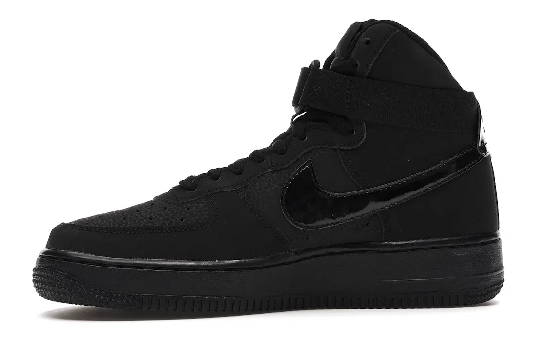 Детские кроссовки Lifestyle Nike Air Force 1 High, Black/Black/Black — фото 3