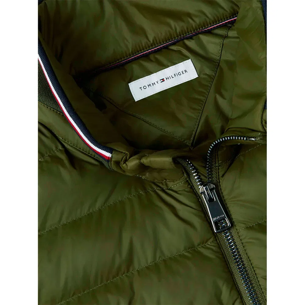 Мужская куртка утепленная с молнией Tommy hilfiger, Green — фото 3