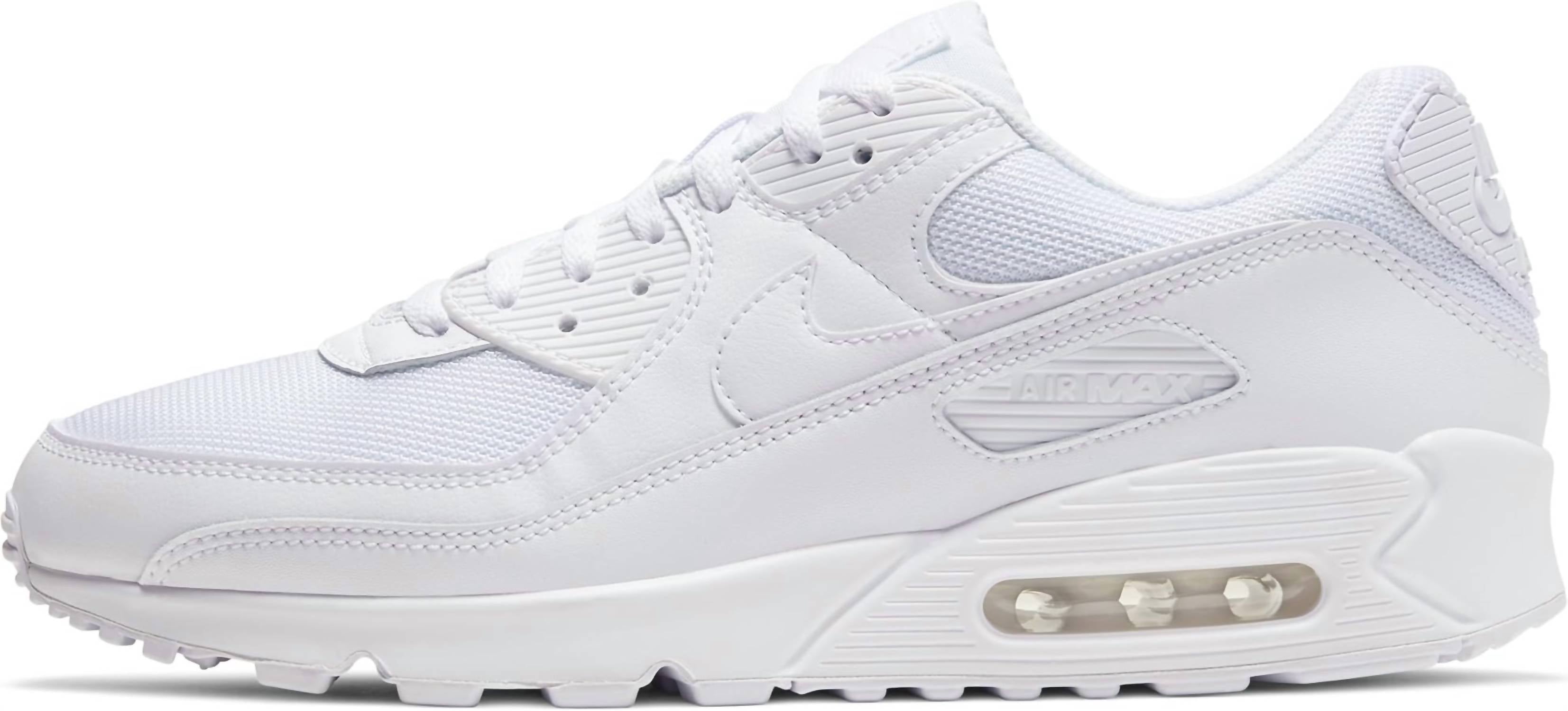 Nike Мужские кроссовки Air Max 90 белого цвета — фото 2