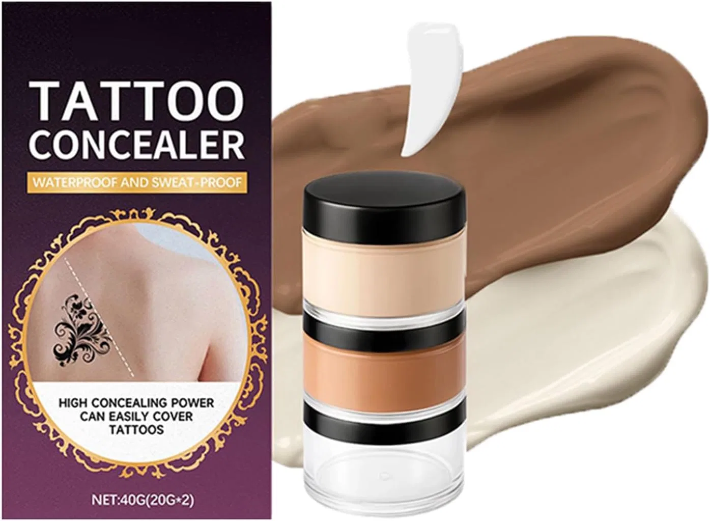 Корректор для лица и тела водостойкий No Brand 20 г
