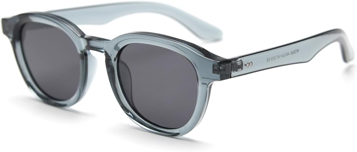 

Поляризованные солнцезащитные очки в стиле ретро для женщин, квадратные очки Tr90 для мужчин, солнцезащитные очки UV400 Ultralight для вождения weiyuchen, Blue With Grey