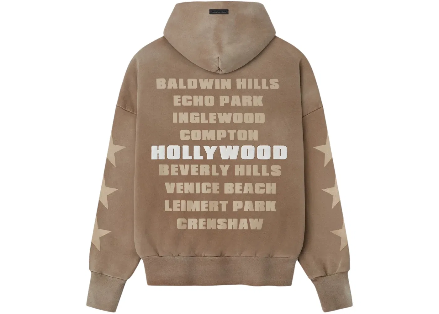 Мужской худи Fear of God Essentials Vogue Fear of God Neighborhood Hoodie, Dune Pearl — фото 2