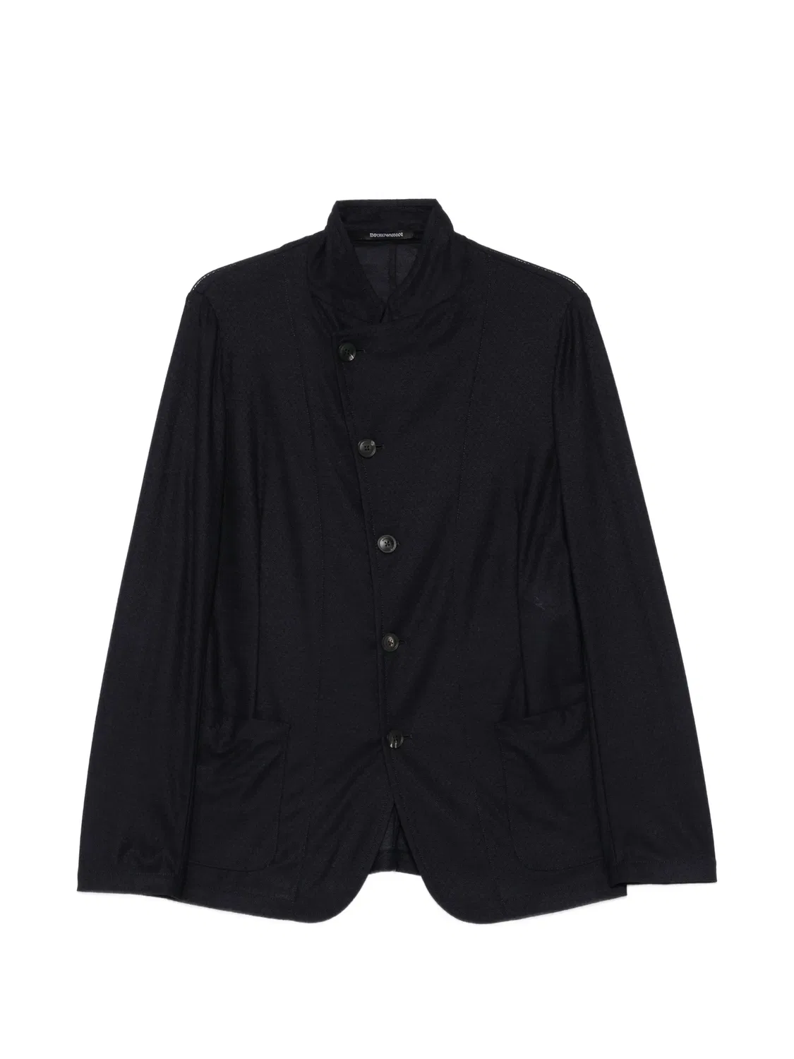Emporio Armani Пиджак шерстяной, синий
