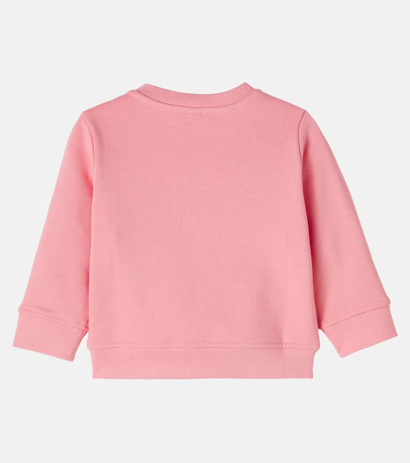 Детская толстовка из хлопкового джерси с принтом Stella Mccartney Kids, розовый — фото 3