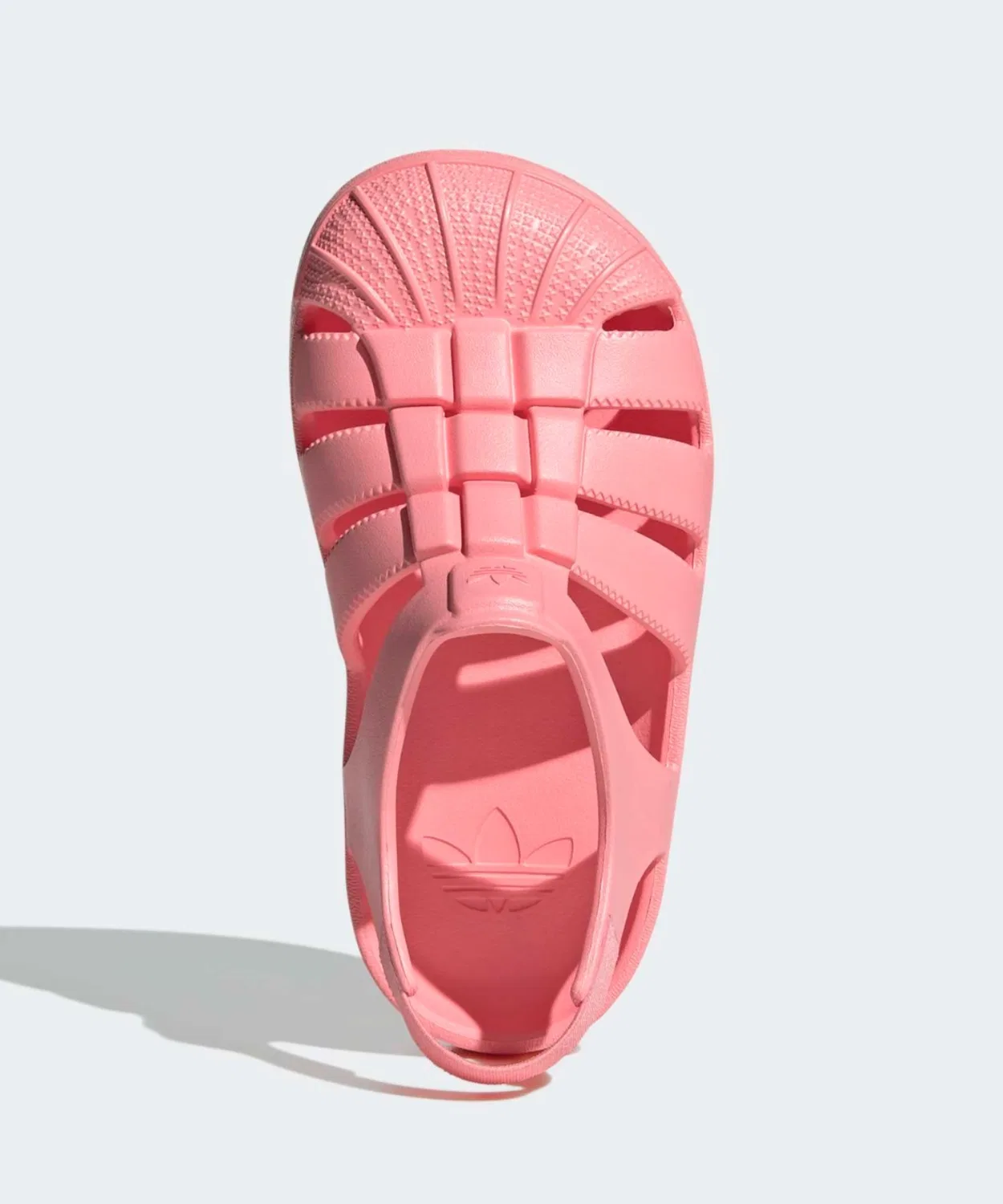 Детские сандалии с закрытым носком Pink Adidas Originals, Розовый — фото 2