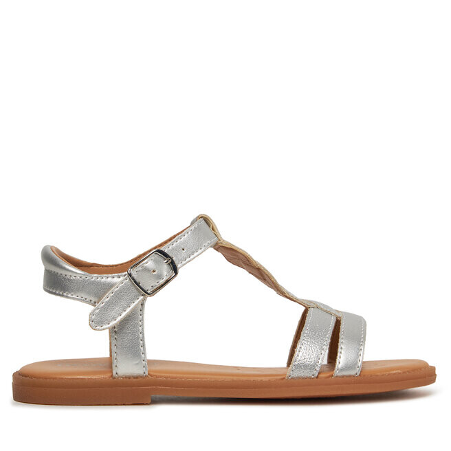 

Сандалии Geox J Sandal Karly Girl J4535H 0NFQD C1007 S Silver, серебро