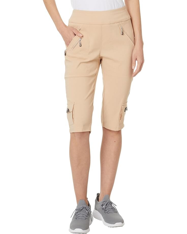 

Брюки капри Jamie Sadock 24.5" Skinnylicious Knee, цвет Crème Brulee