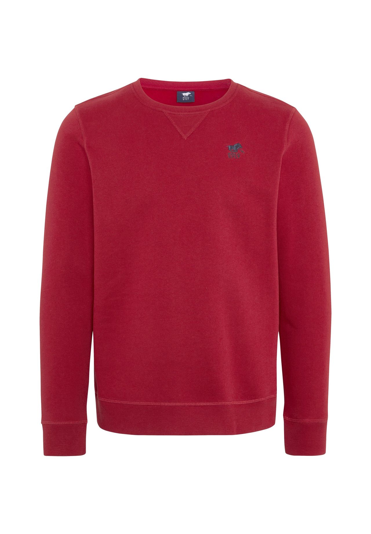 

Свитер с вышитым логотипом POLO SYLT, цвет Chili Pepper