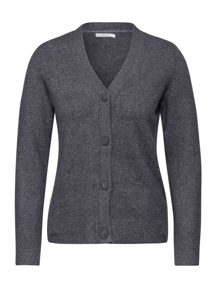 

Пуловер Cecil Pullover, цвет charcoal grey melange