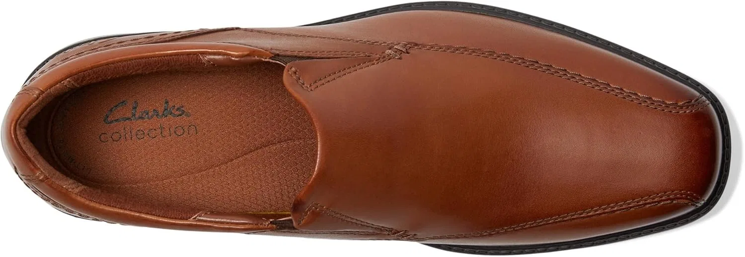 Мужские тапочки Clarks Dresslite Step, Dark Tan — фото 3