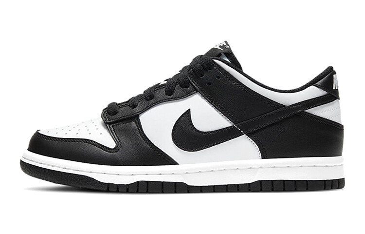 

Кроссовки Nike Dunk Low Retro Panda GS Grade School CW1590-100, черный/белый