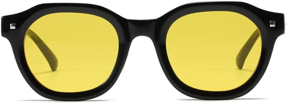 

Роскошные солнцезащитные очки большого размера для женщин и мужчин, винтажные, в стиле панк, с заклепками, защита от УФ-излучения UV400 HHZZYVY, Leopard Tea