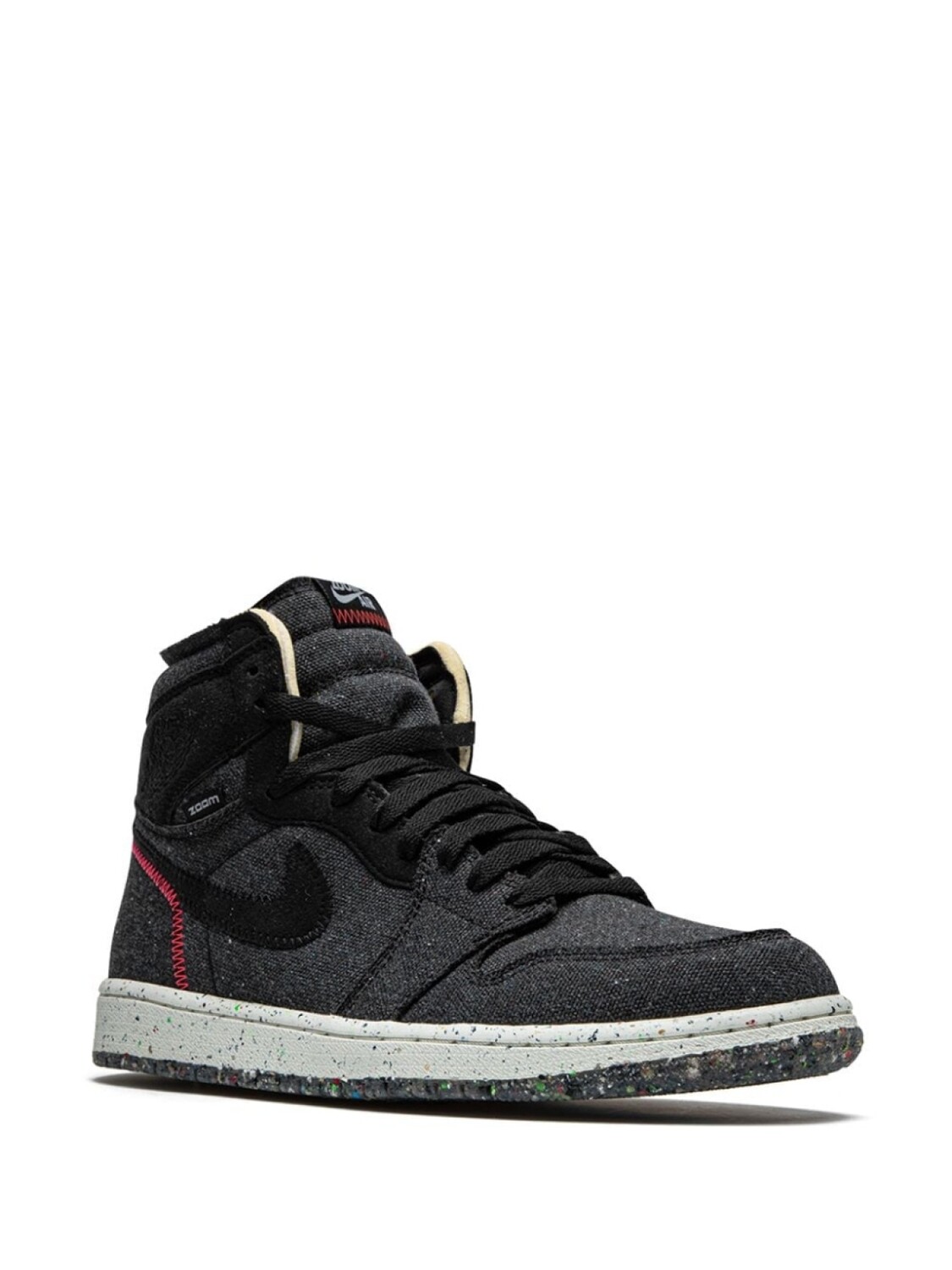 Jordan кроссовки Air Jordan 1 High Zoom Space Hippie, черный — фото 2
