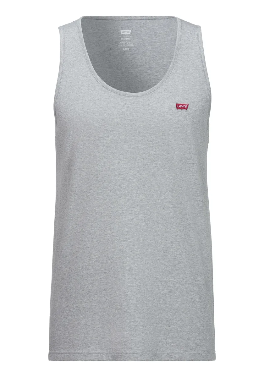 

Майка Levi's "LSE HOUSEMARK TANK", из хлопка, цвет Mid Tone Grey Heather