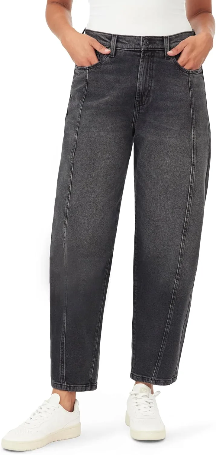 

Джинсы kensie для женщин The Jessica Retro Luxe, высокая посадка, швы спереди, длина по внутреннему шву 28 дюймов