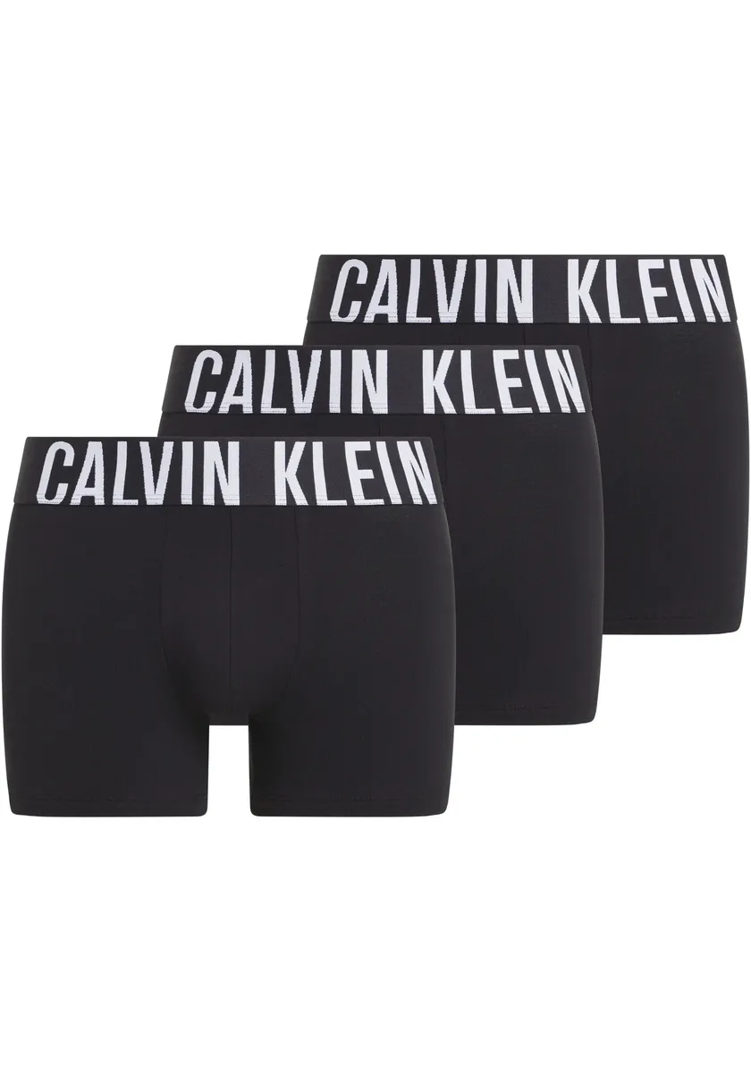 

Calvin Klein Underwear Трусы "TRUNK 3PK" (в упаковке 3 шт.), с эластичным поясом с логотипом, черный