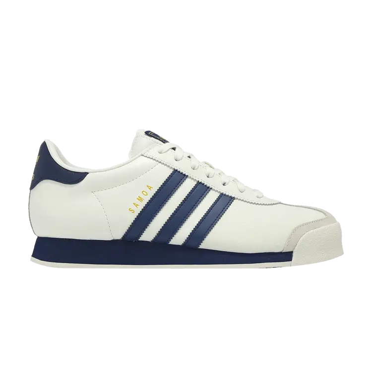 

Кроссовки adidas Samoa 'Off White Dark Blue', кремовый