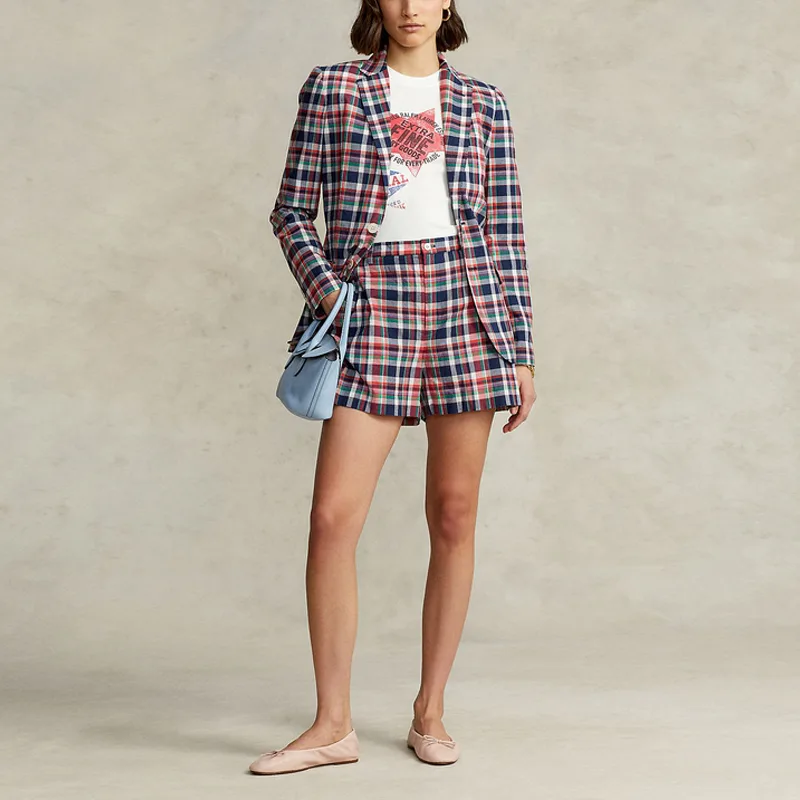 Женский пиджак для делового костюма Polo Ralph Lauren, Multicolor — фото 4
